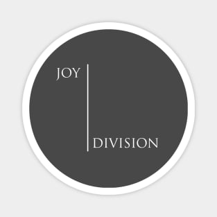 Joy Division, white Magnet